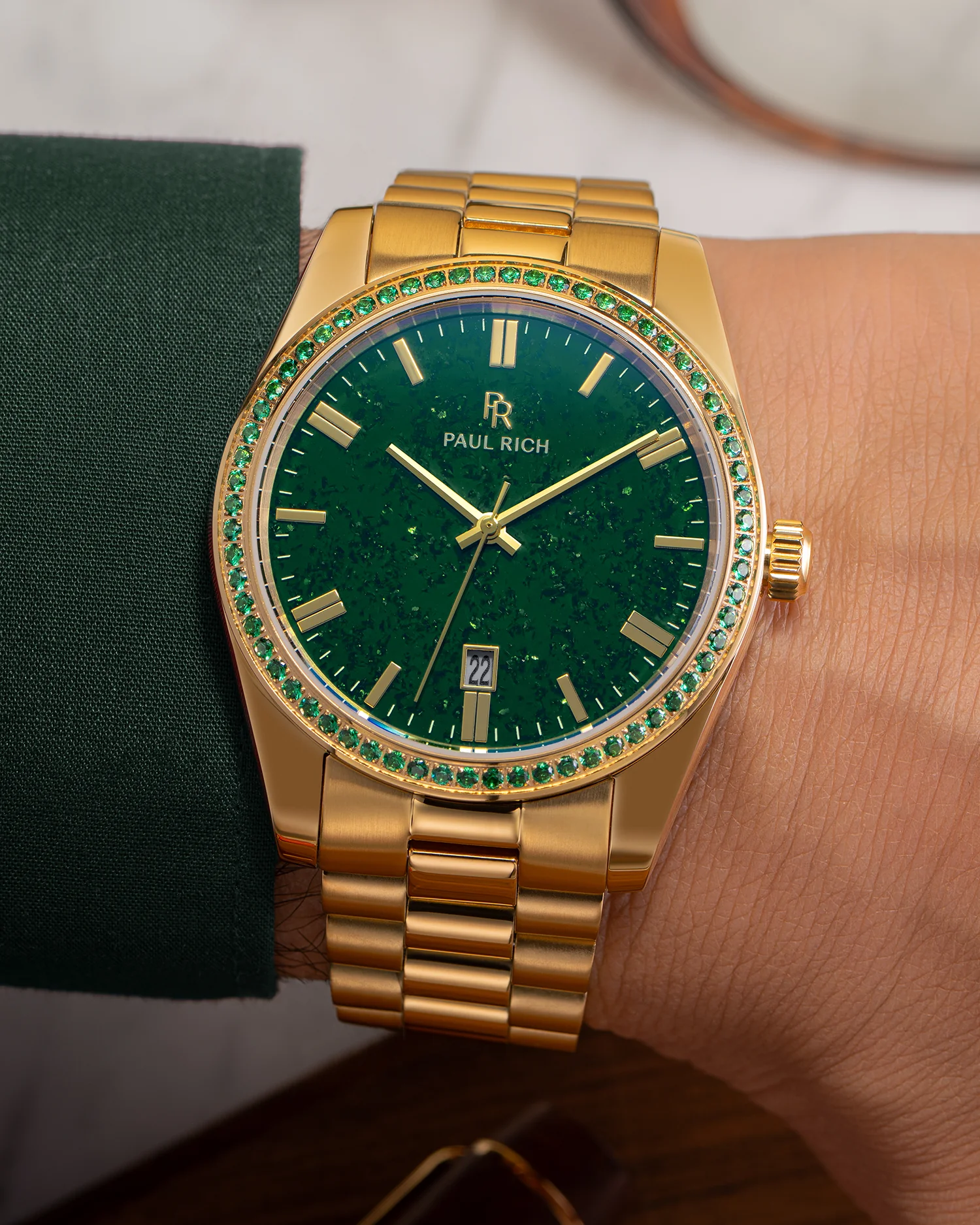 Legacy Gold - Aventurine Green Emerald - Image 4