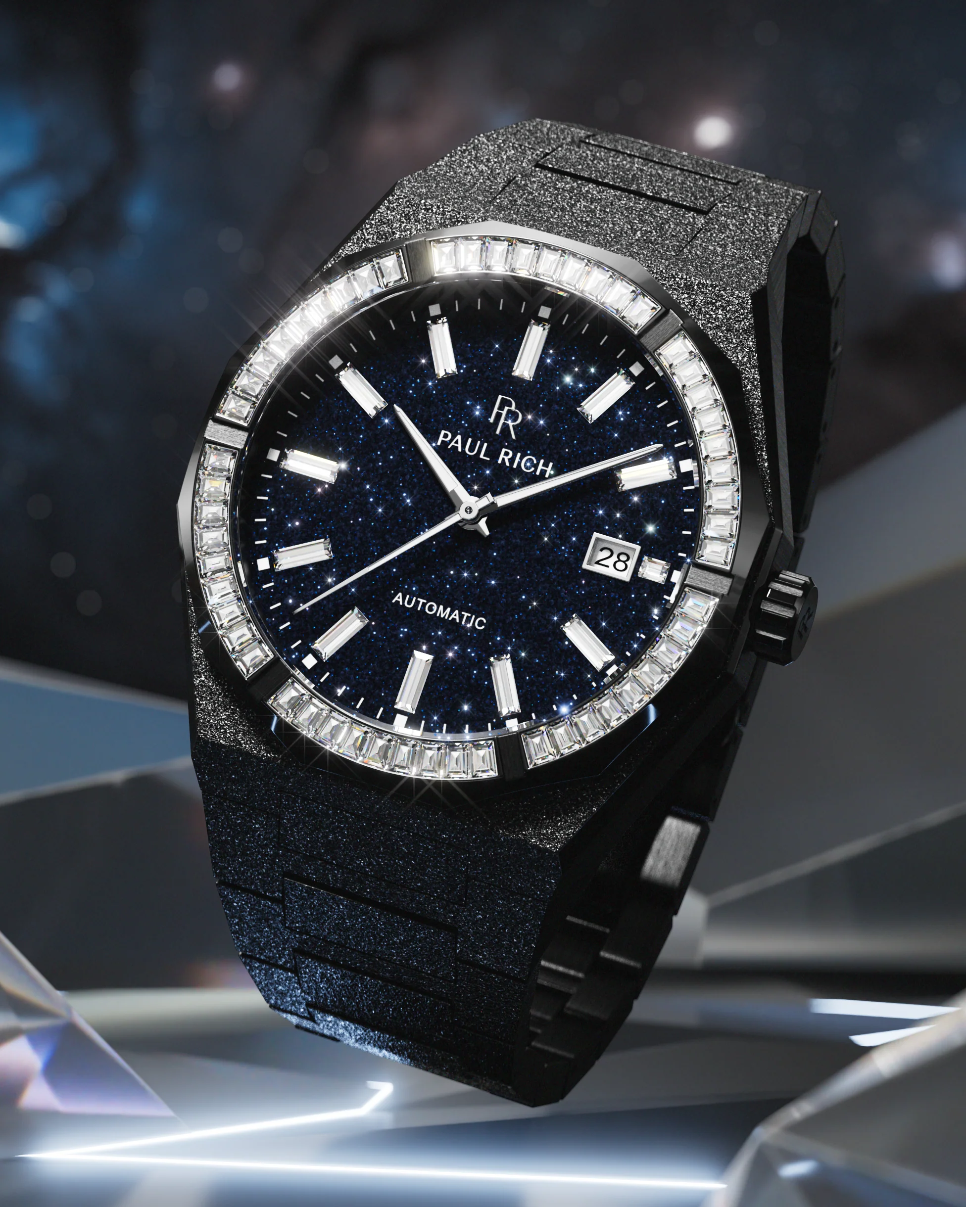 Moissanite Frosted Star Dust II Black - Image 8