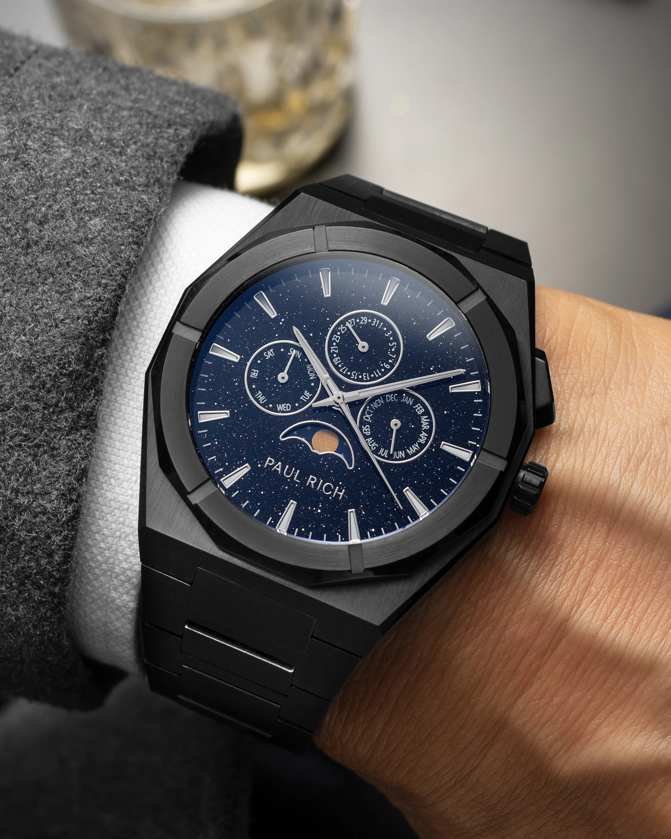 Moonphase Star Dust II Black - Image 4