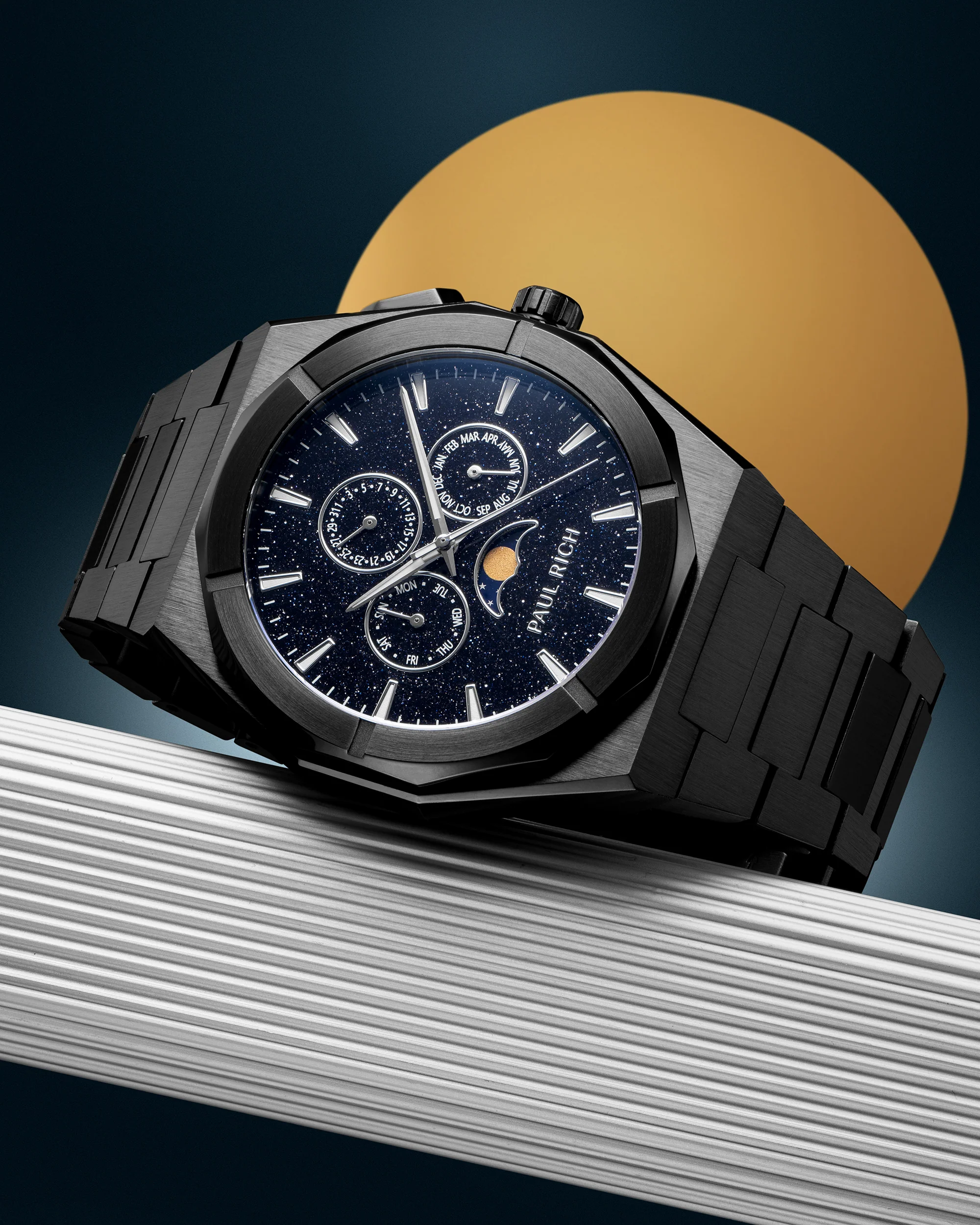 Moonphase Star Dust II Black - Image 6