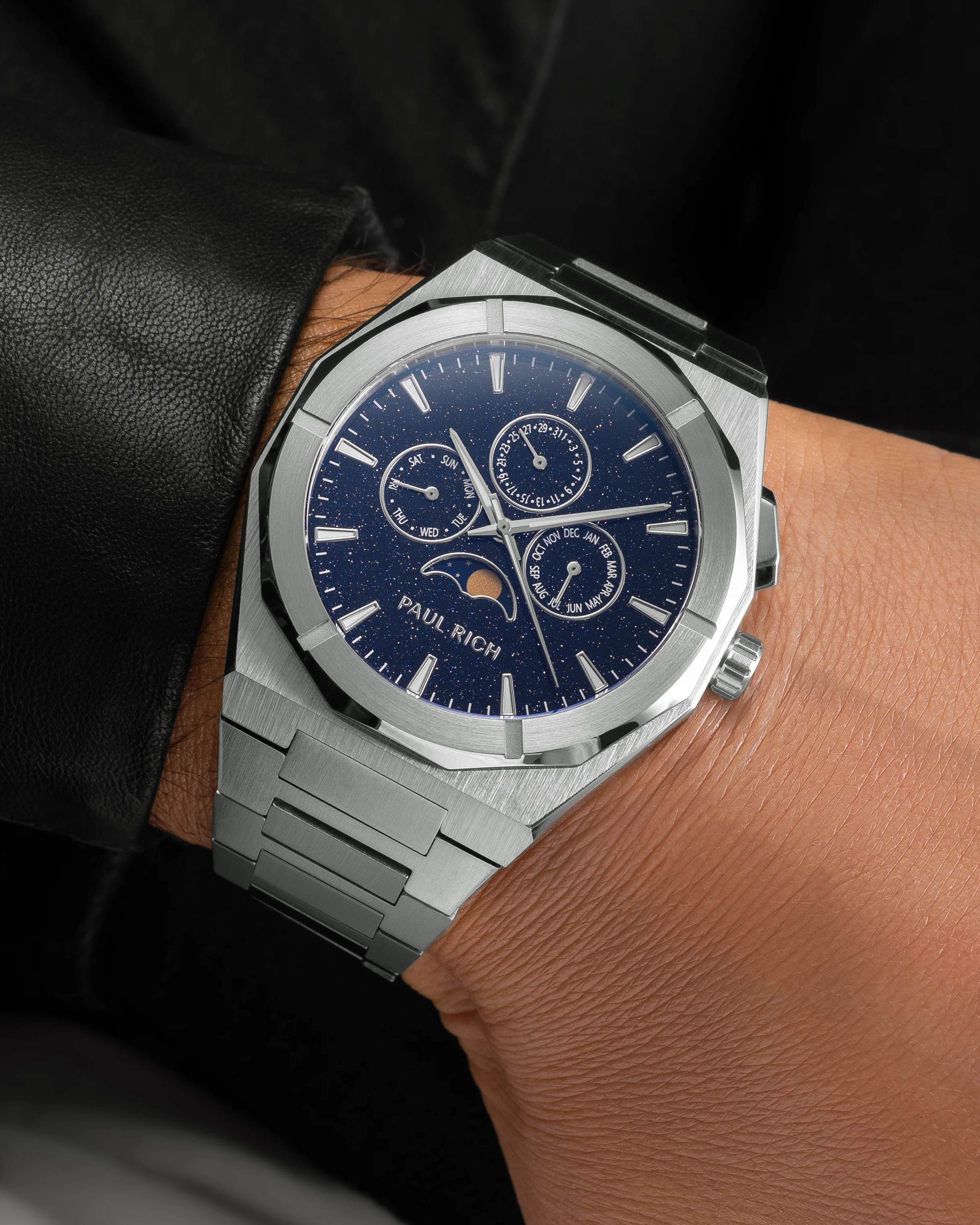Moonphase Star Dust II Silver - Image 4