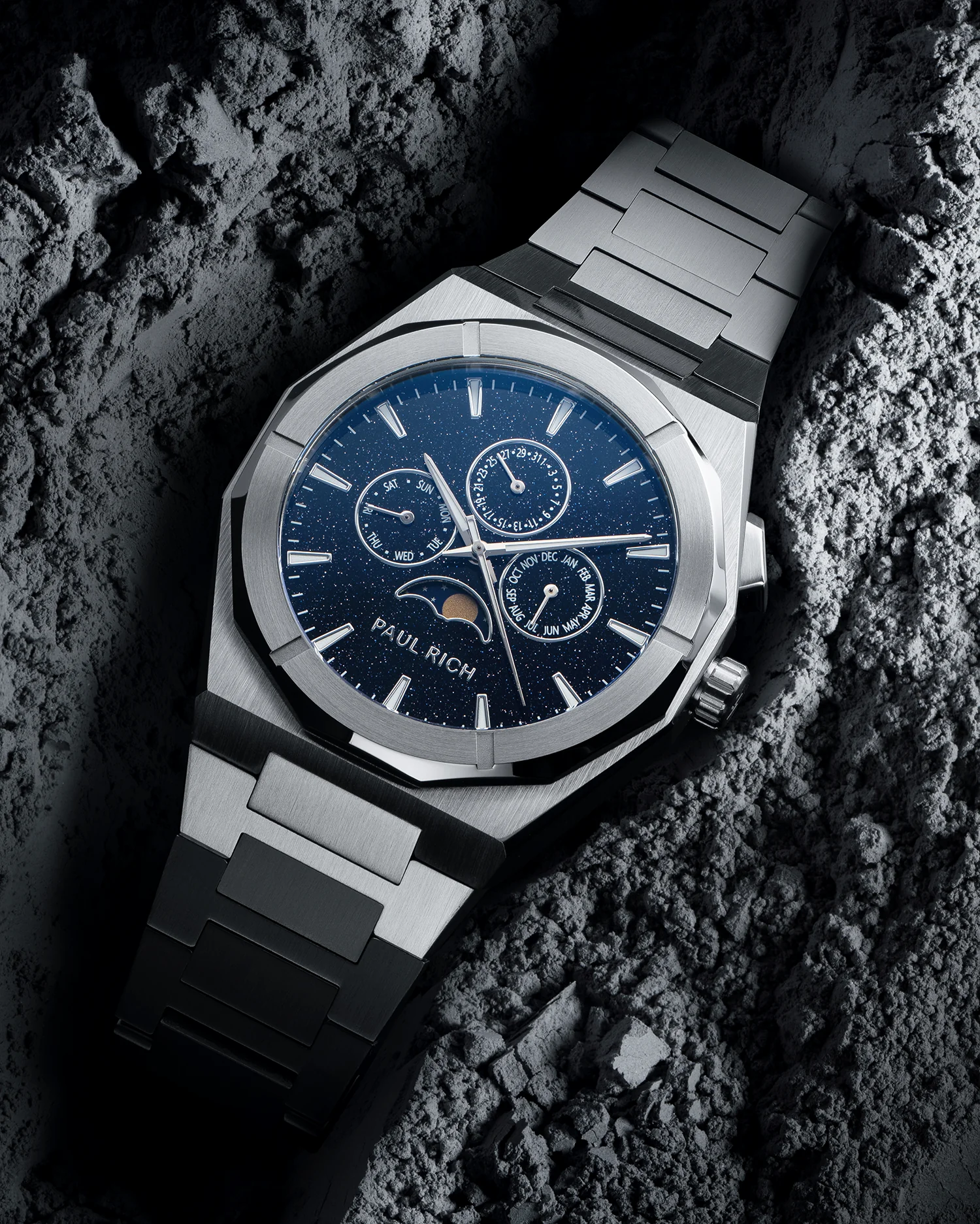 Moonphase Star Dust II Silver - Image 5
