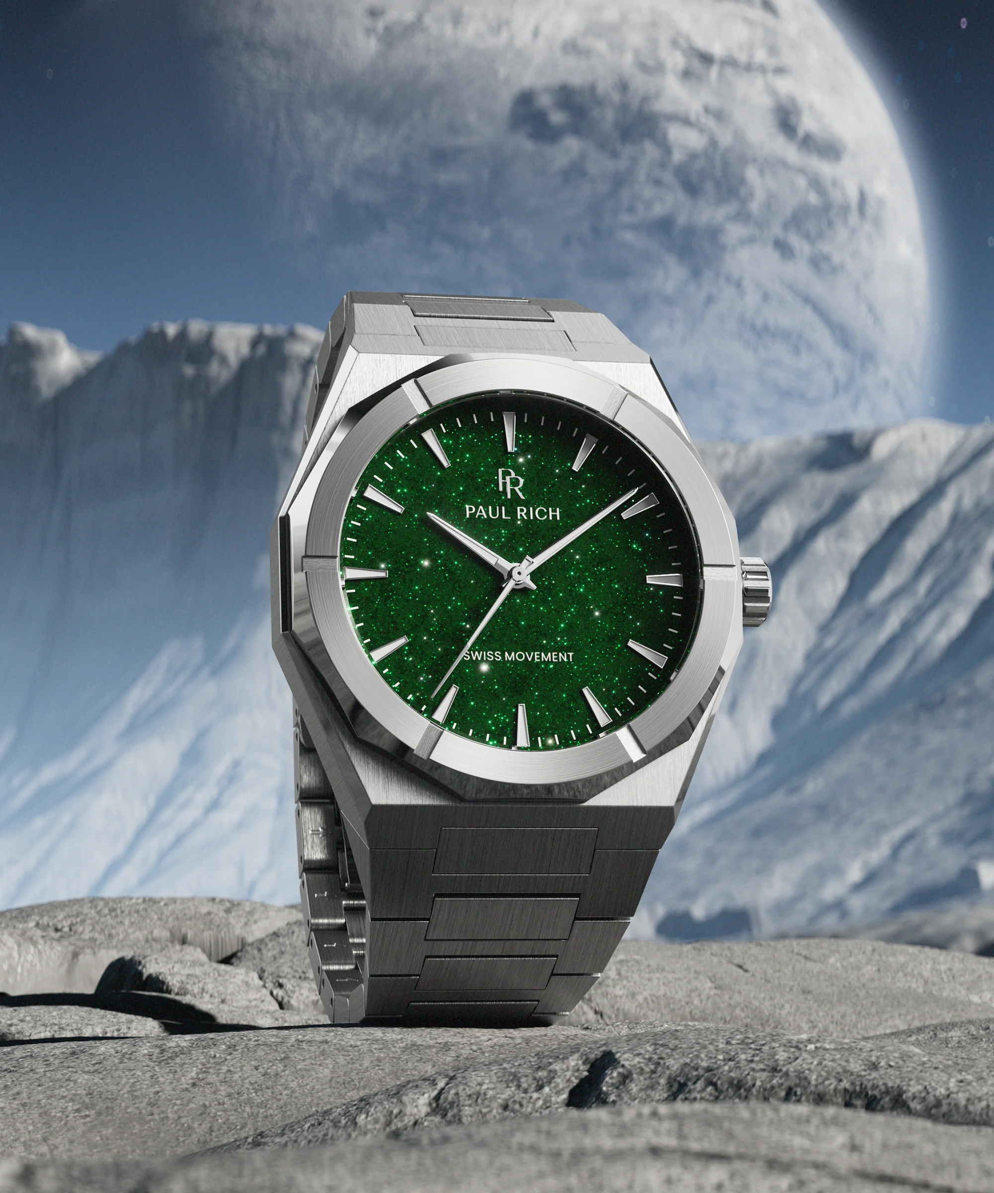 Star Dust II Silver Green - Image 4